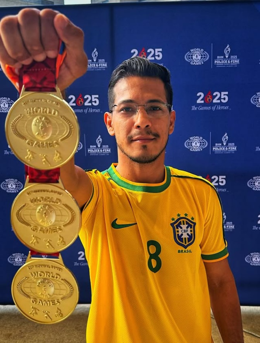 Policial penal rondoniense brilha no Alabama, vence judô, jiu-jitsu e grappling