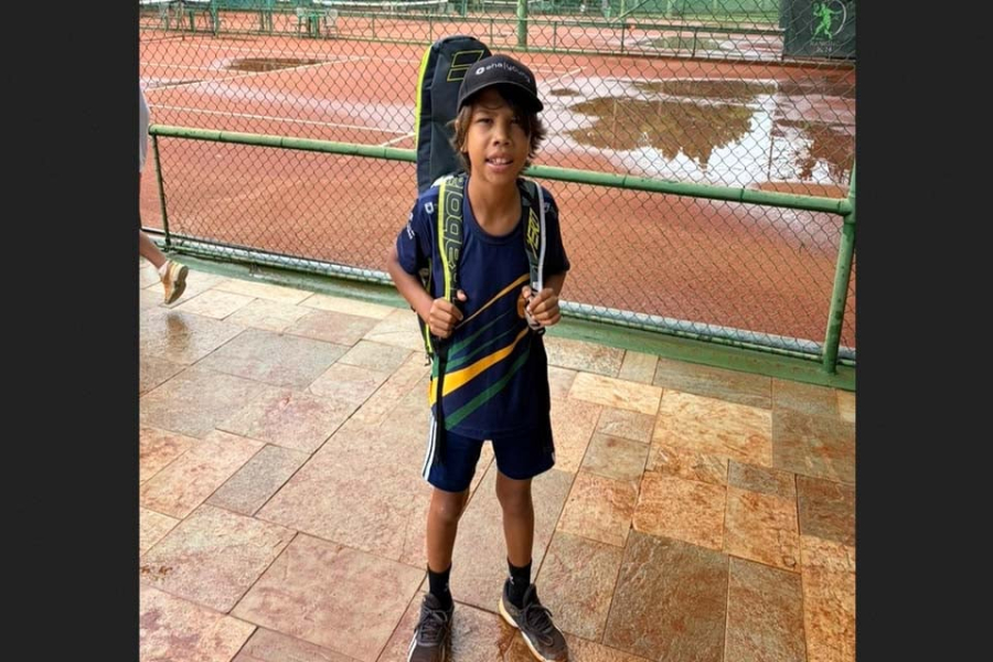 Futuro do Tênis: Aos 10 anos, João Lucas coloca Espigão do Oeste no pódio do Circuito Centro-Oeste